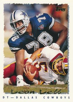 Leon Lett Dallas Cowboys 1995 Topps NFL #103